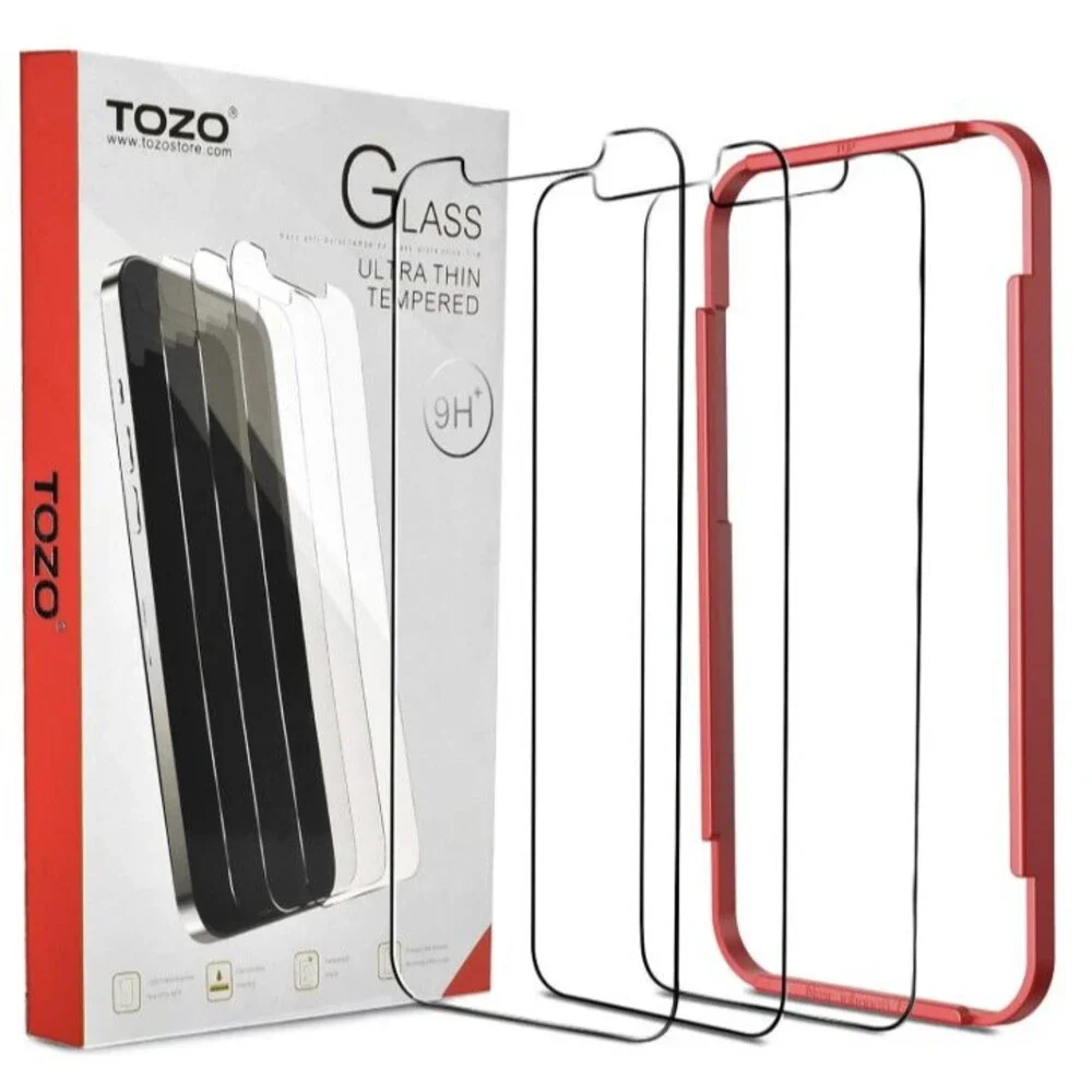 For iPhone 12 Pro Max - Screen Protectors - 3 Pack (6.7 in) 9H Tempered Glass
